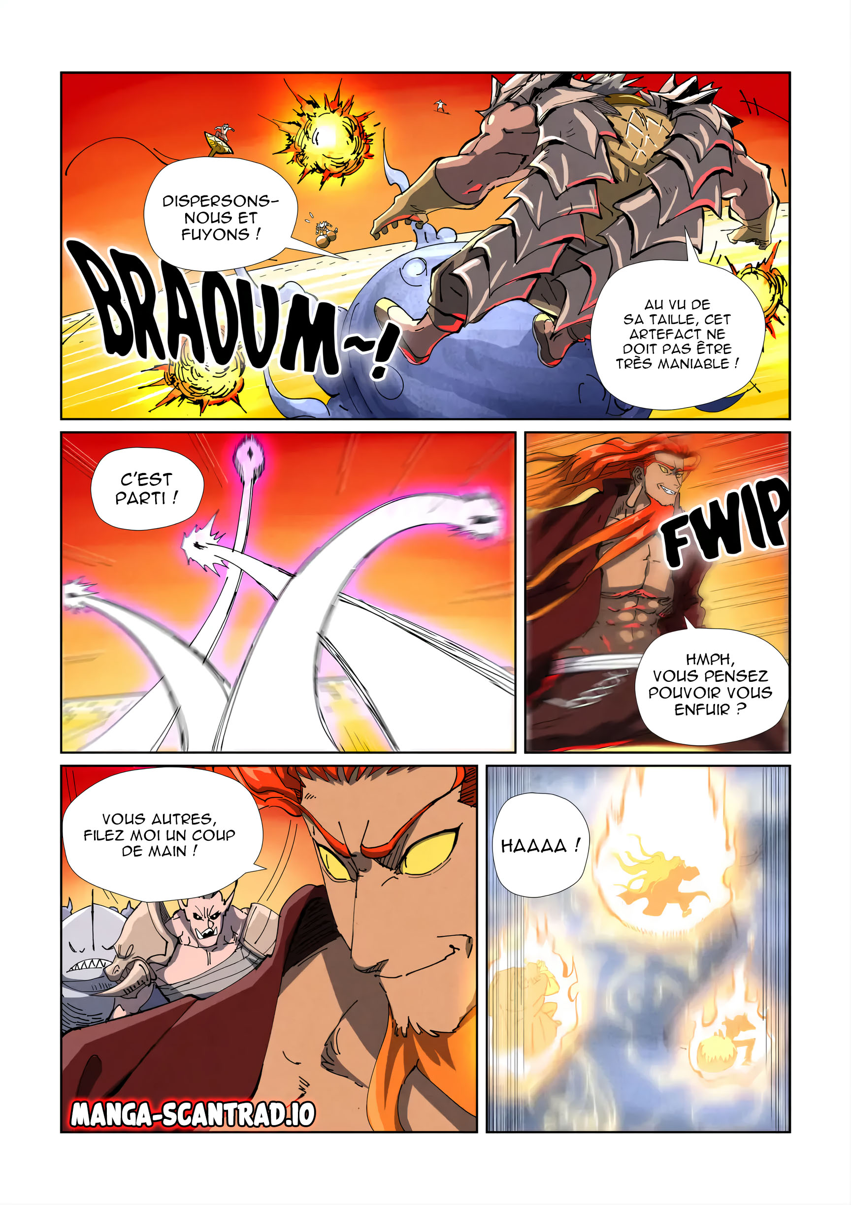 Read Tales of Demons and gods FR Manga Online
