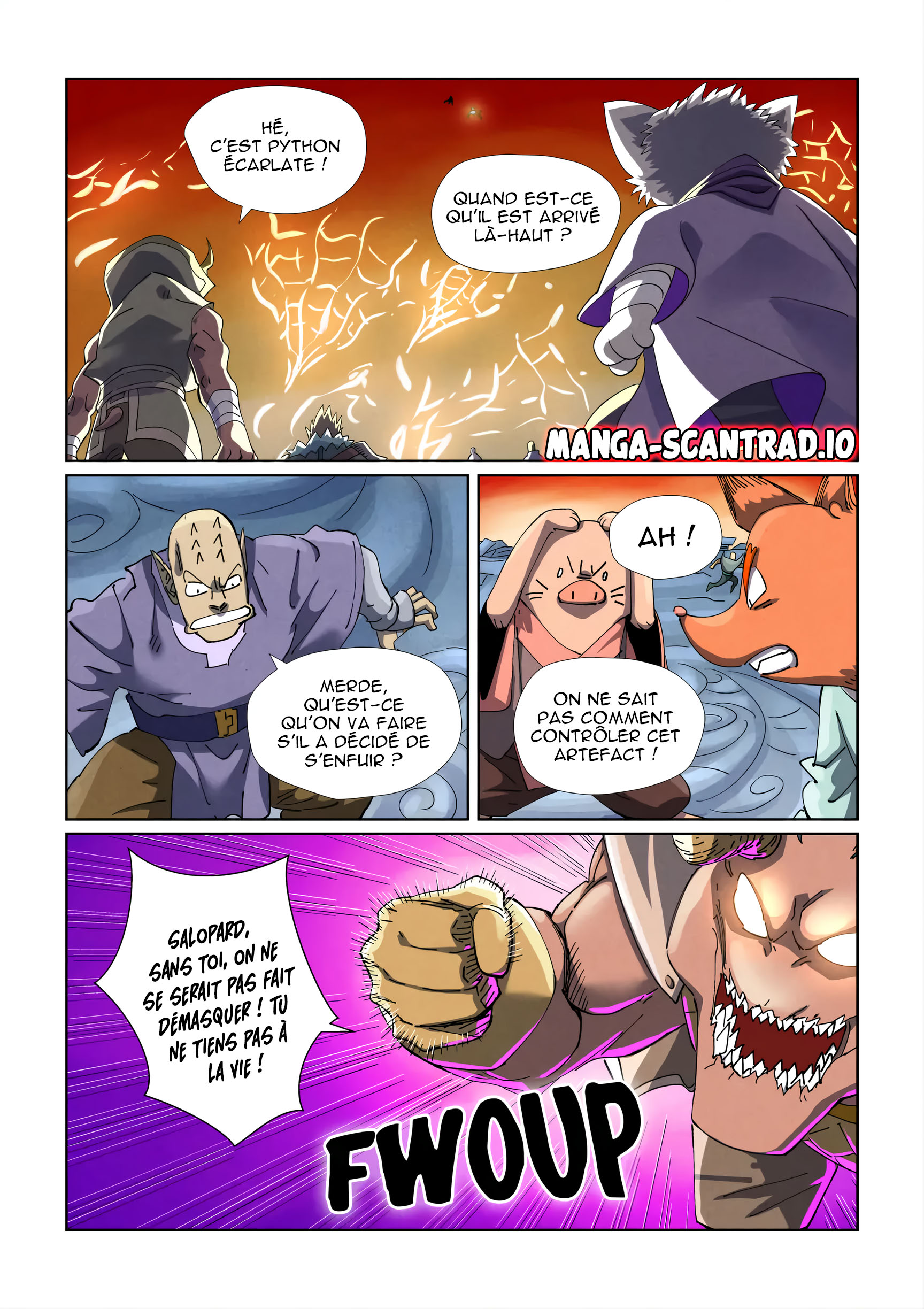 Read Tales of Demons and gods FR Manga Online