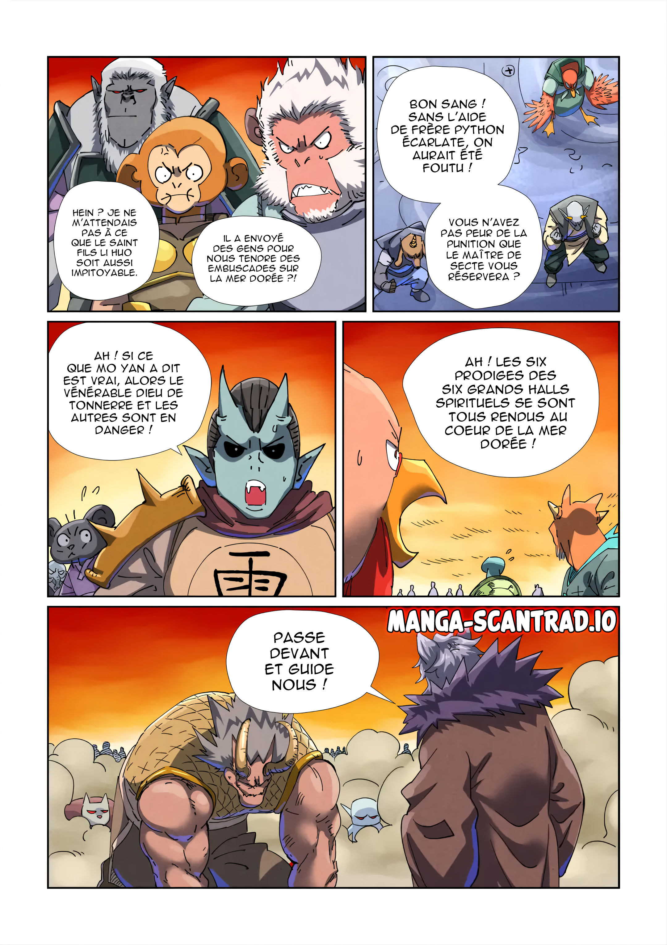 Read Tales of Demons and gods FR Manga Online