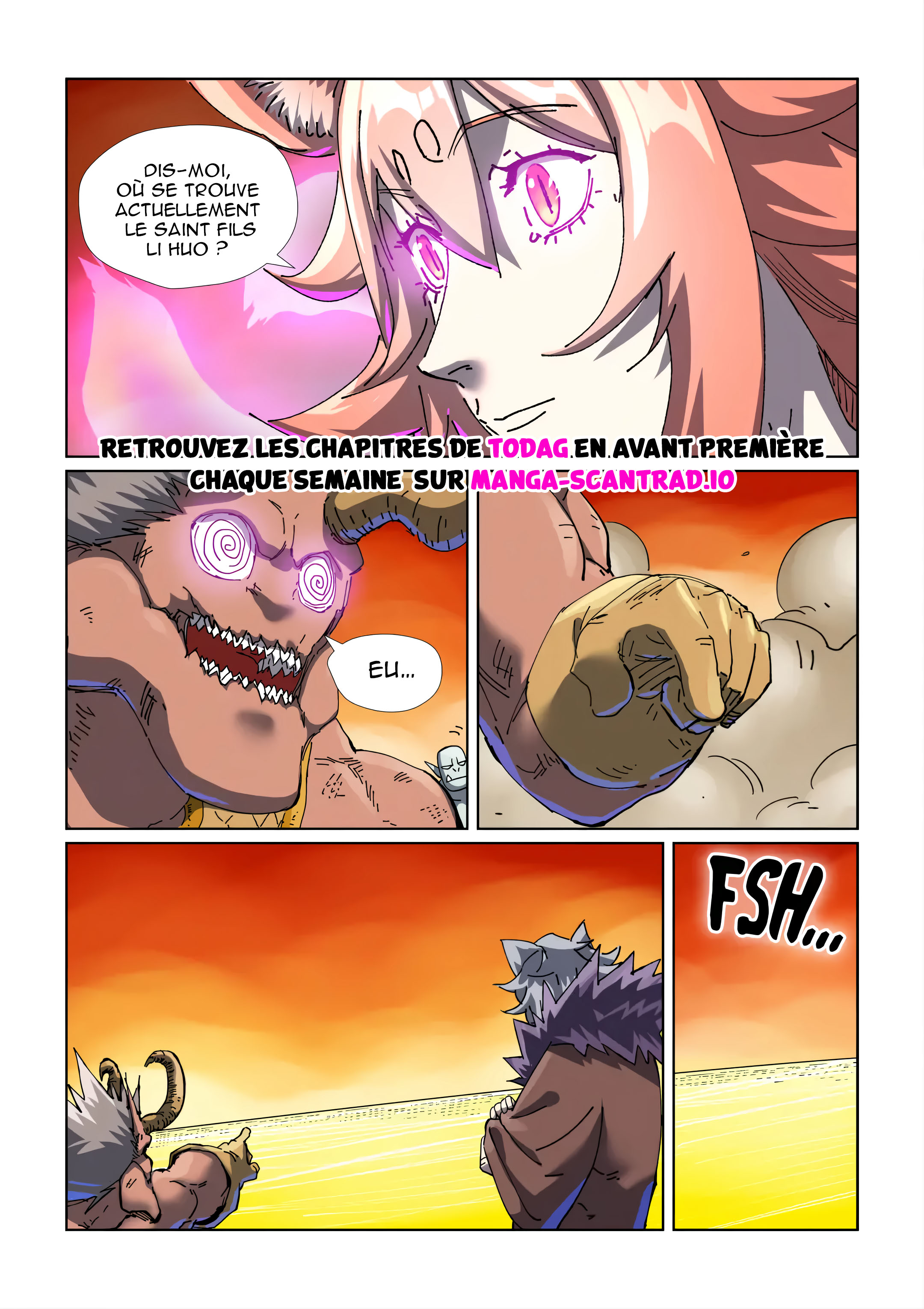 Read Tales of Demons and gods FR Manga Online