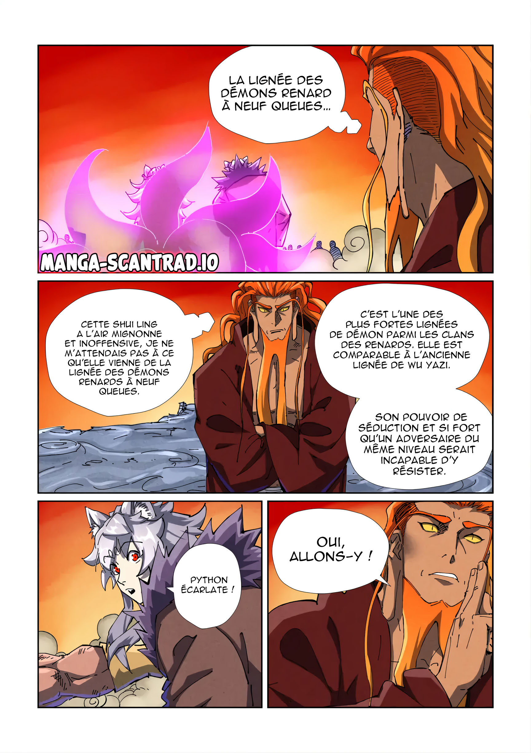 Read Tales of Demons and gods FR Manga Online