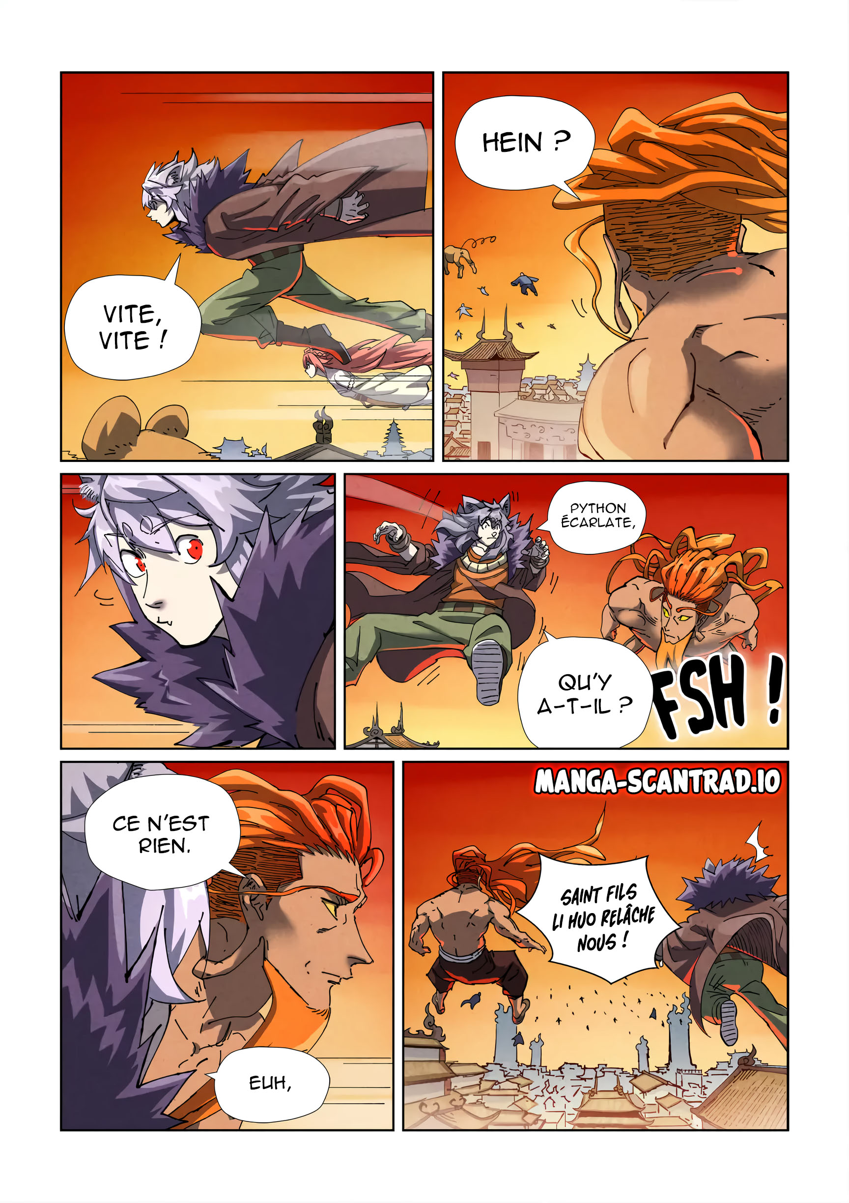 Read Tales of Demons and gods FR Manga Online