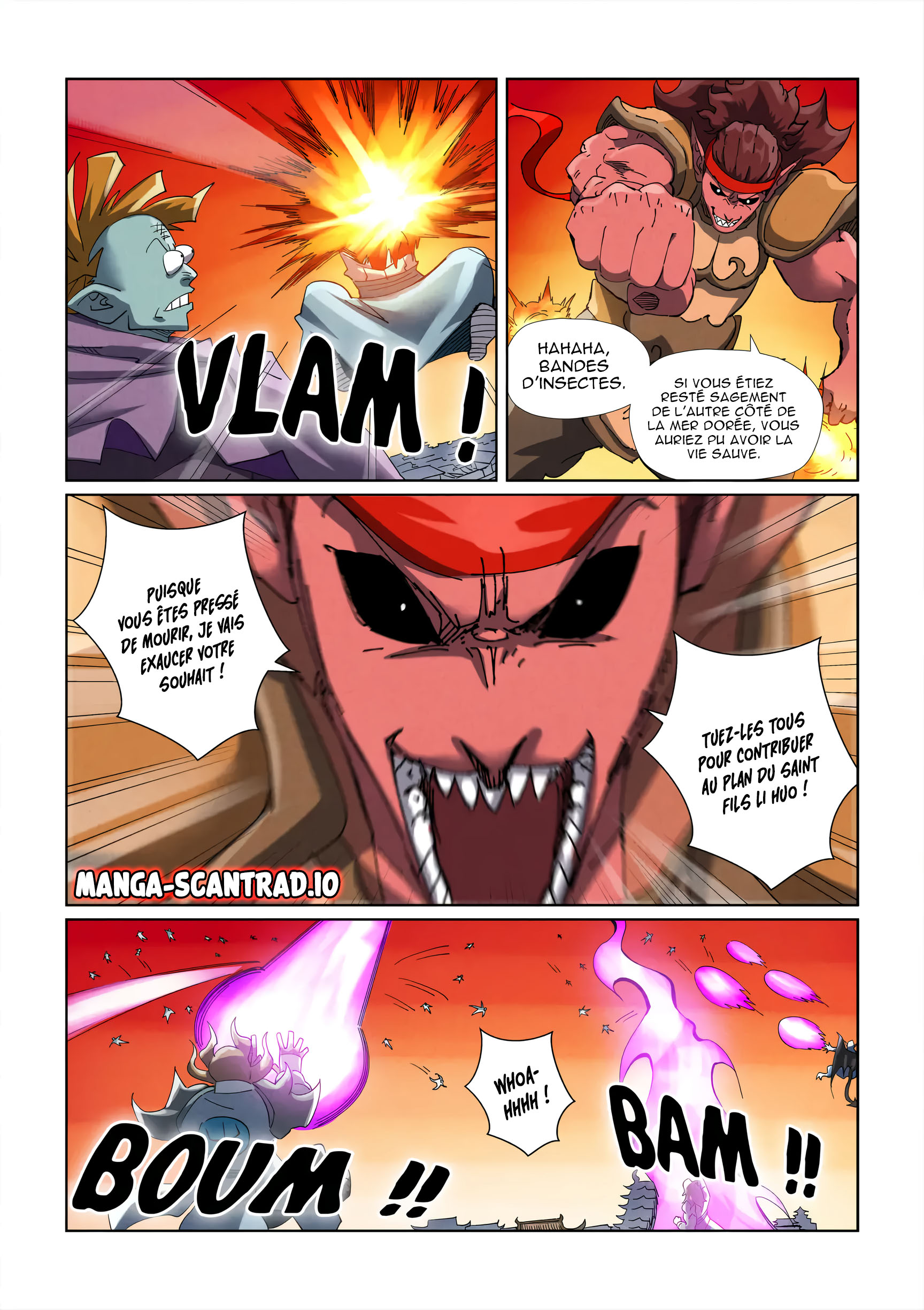 Read Tales of Demons and gods FR Manga Online