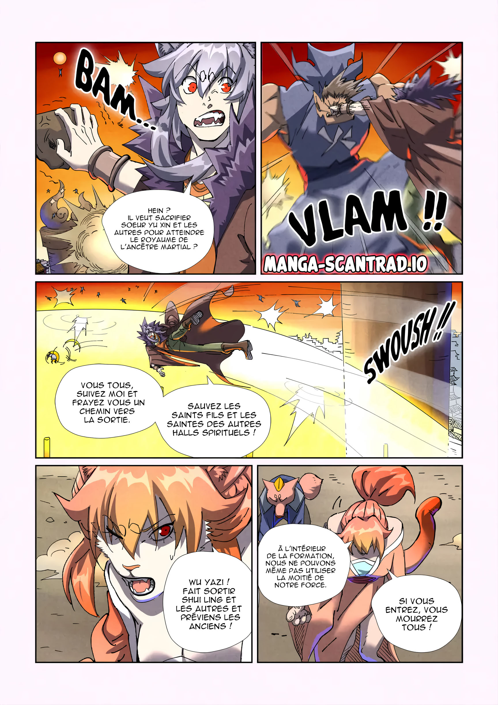 Read Tales of Demons and gods FR Manga Online