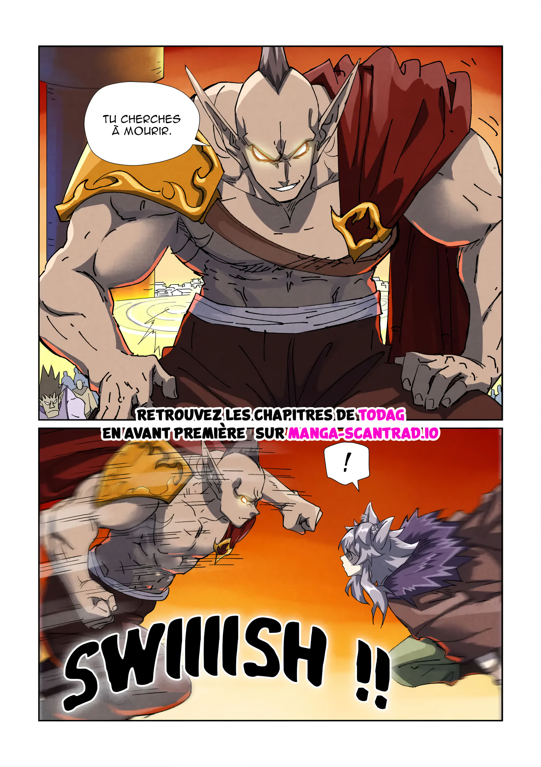 Read Tales of Demons and gods FR Manga Online