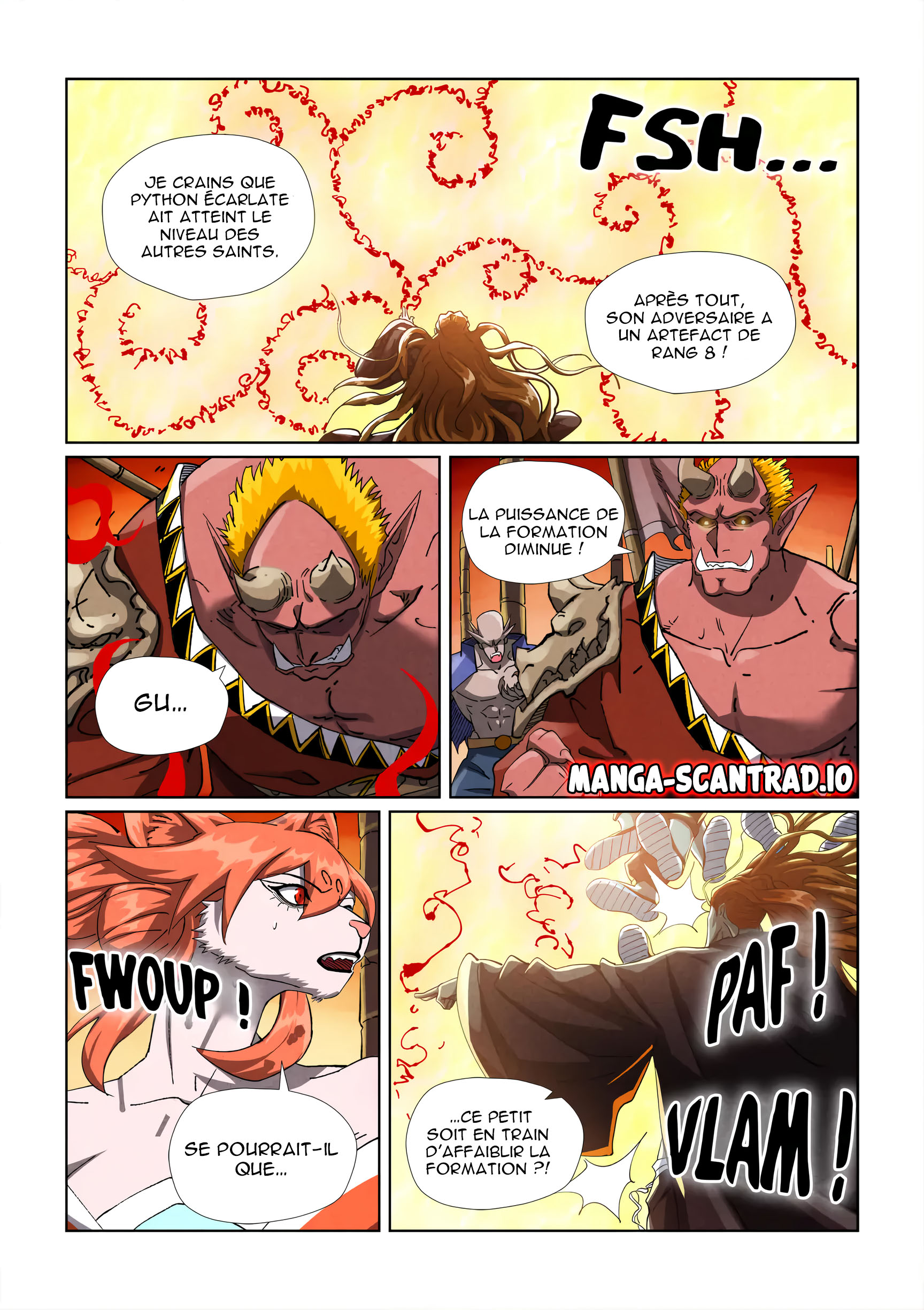 Read Tales of Demons and gods FR Manga Online