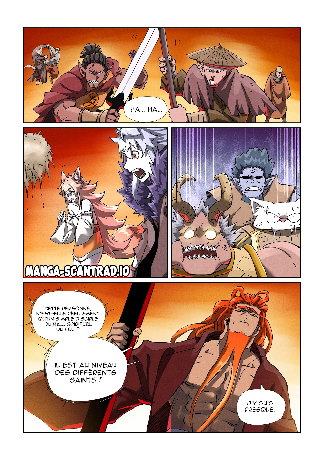 Read Tales of Demons and gods FR Manga Online