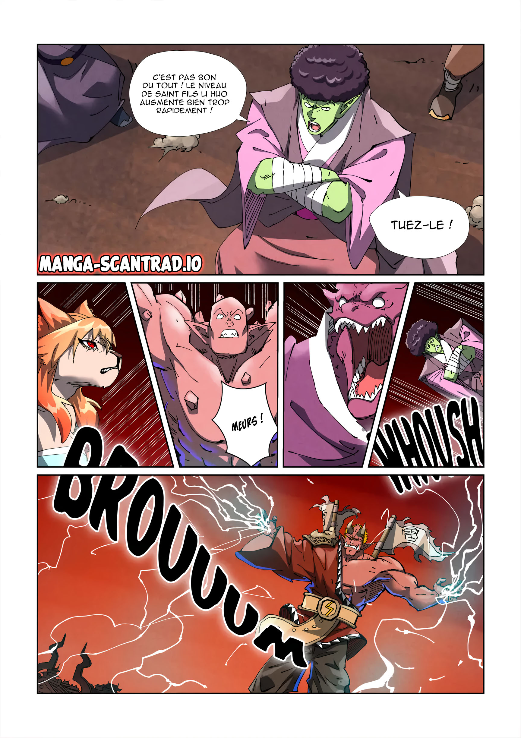 Read Tales of Demons and gods FR Manga Online