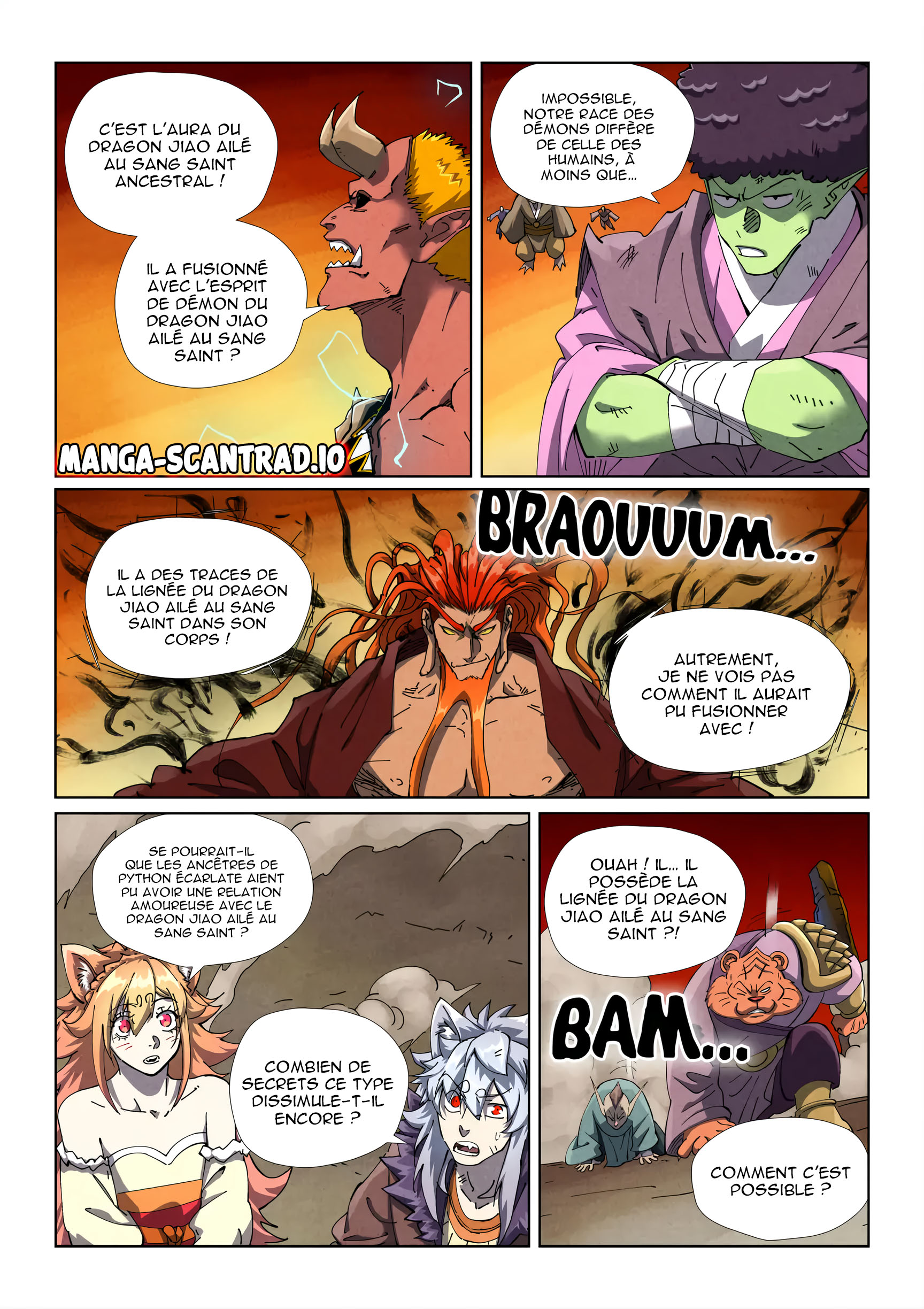 Read Tales of Demons and gods FR Manga Online