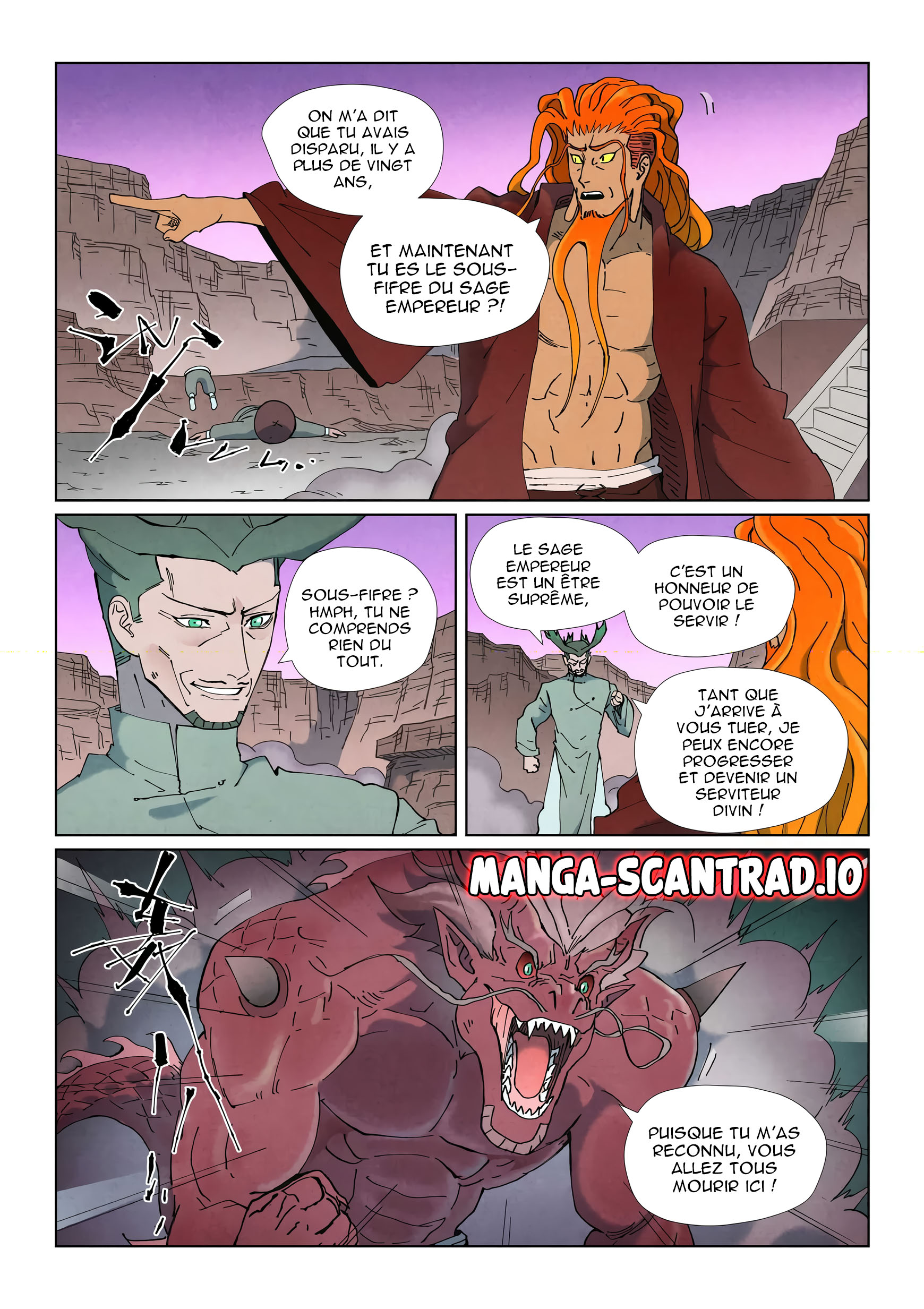 Read Tales of Demons and gods FR Manga Online