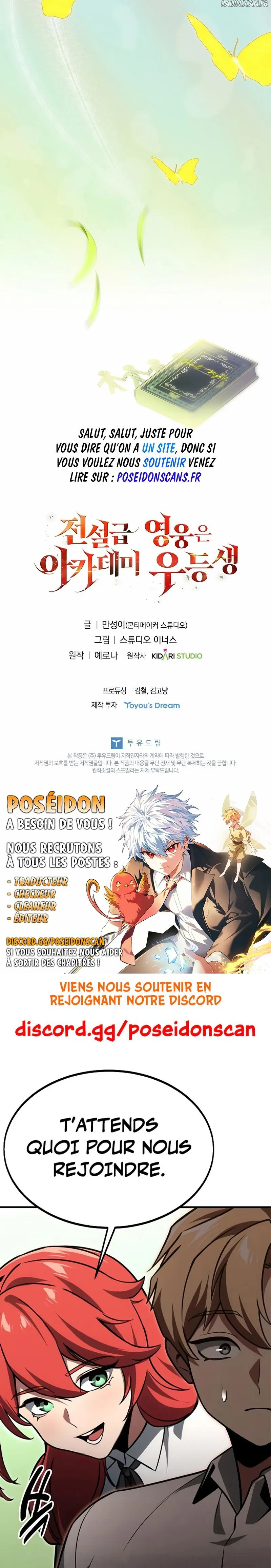 Read The Legendary Hero is an Academy Honors Student FR Manga Online