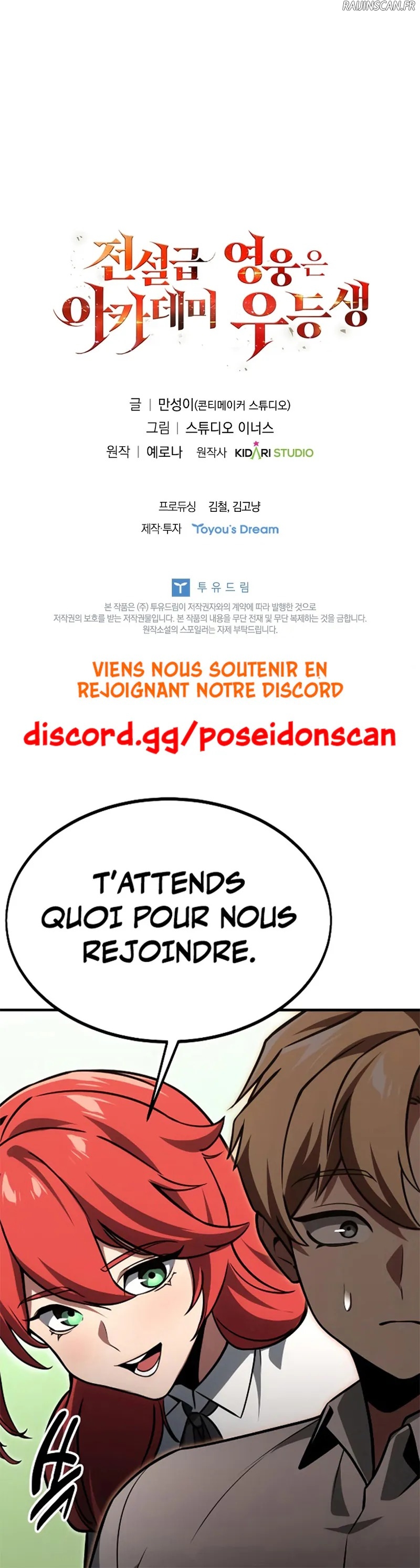 Read The Legendary Hero is an Academy Honors Student FR Manga Online