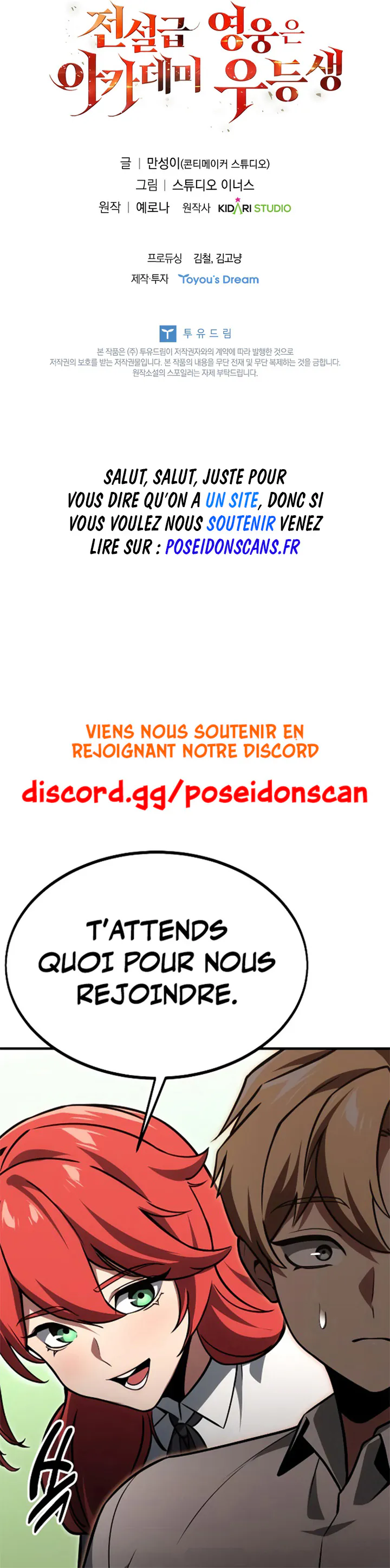 Read The Legendary Hero is an Academy Honors Student FR Manga Online