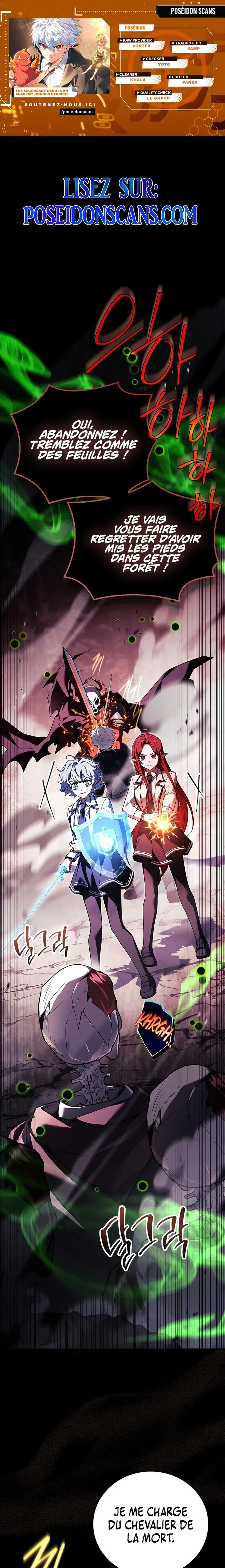 Read The Legendary Hero is an Academy Honors Student FR Manga Online