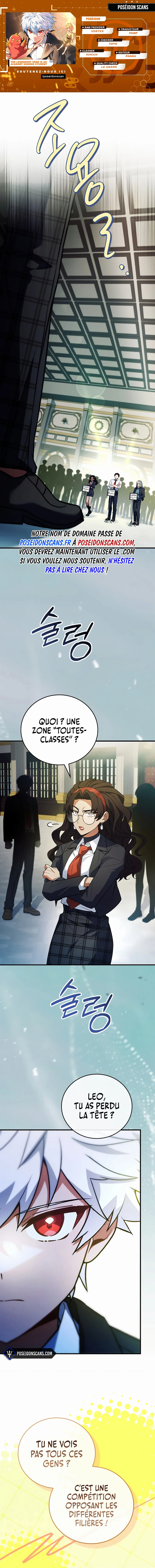 Read The Legendary Hero is an Academy Honors Student FR Manga Online