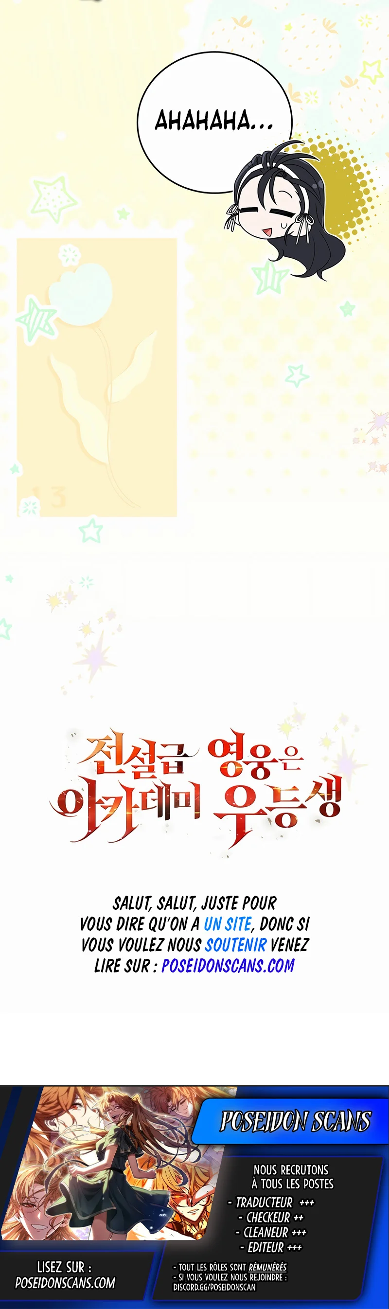 Read The Legendary Hero is an Academy Honors Student FR Manga Online