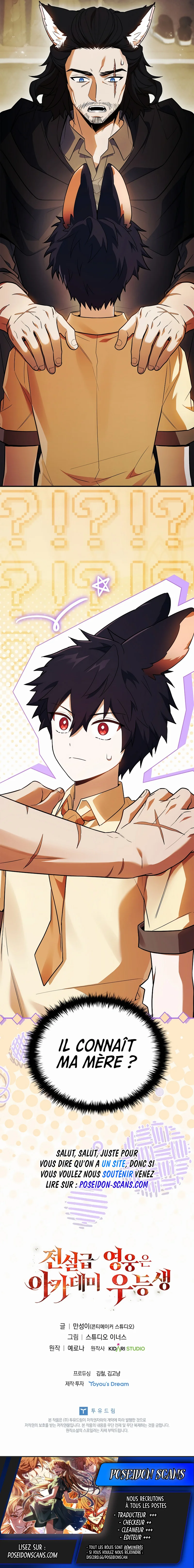 Read The Legendary Hero is an Academy Honors Student FR Manga Online