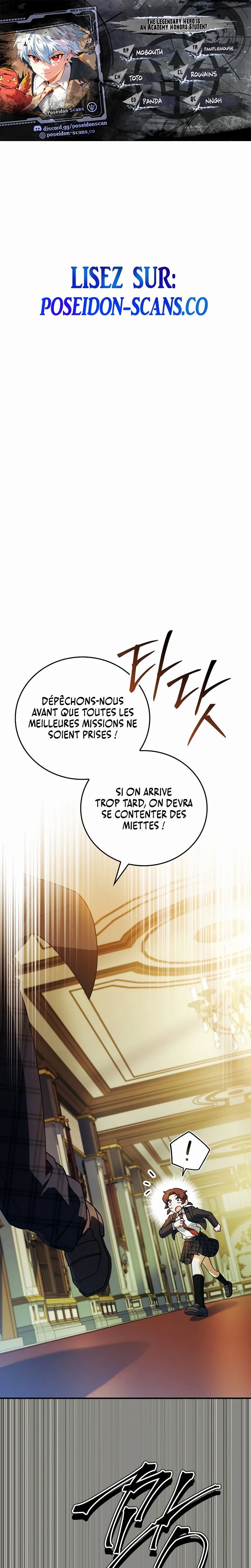 Read The Legendary Hero is an Academy Honors Student FR Manga Online