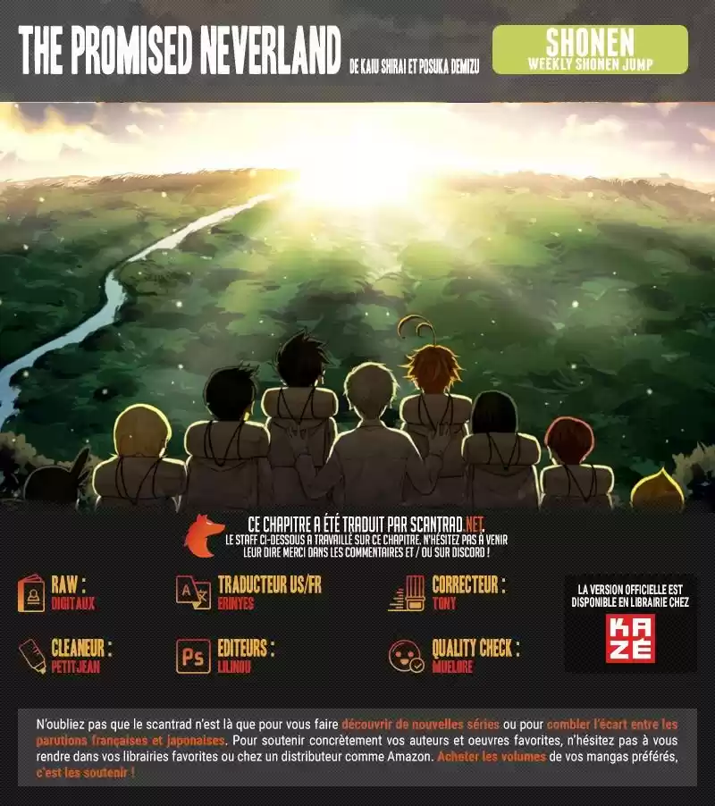 Read The Promised Neverland FR Manga Online