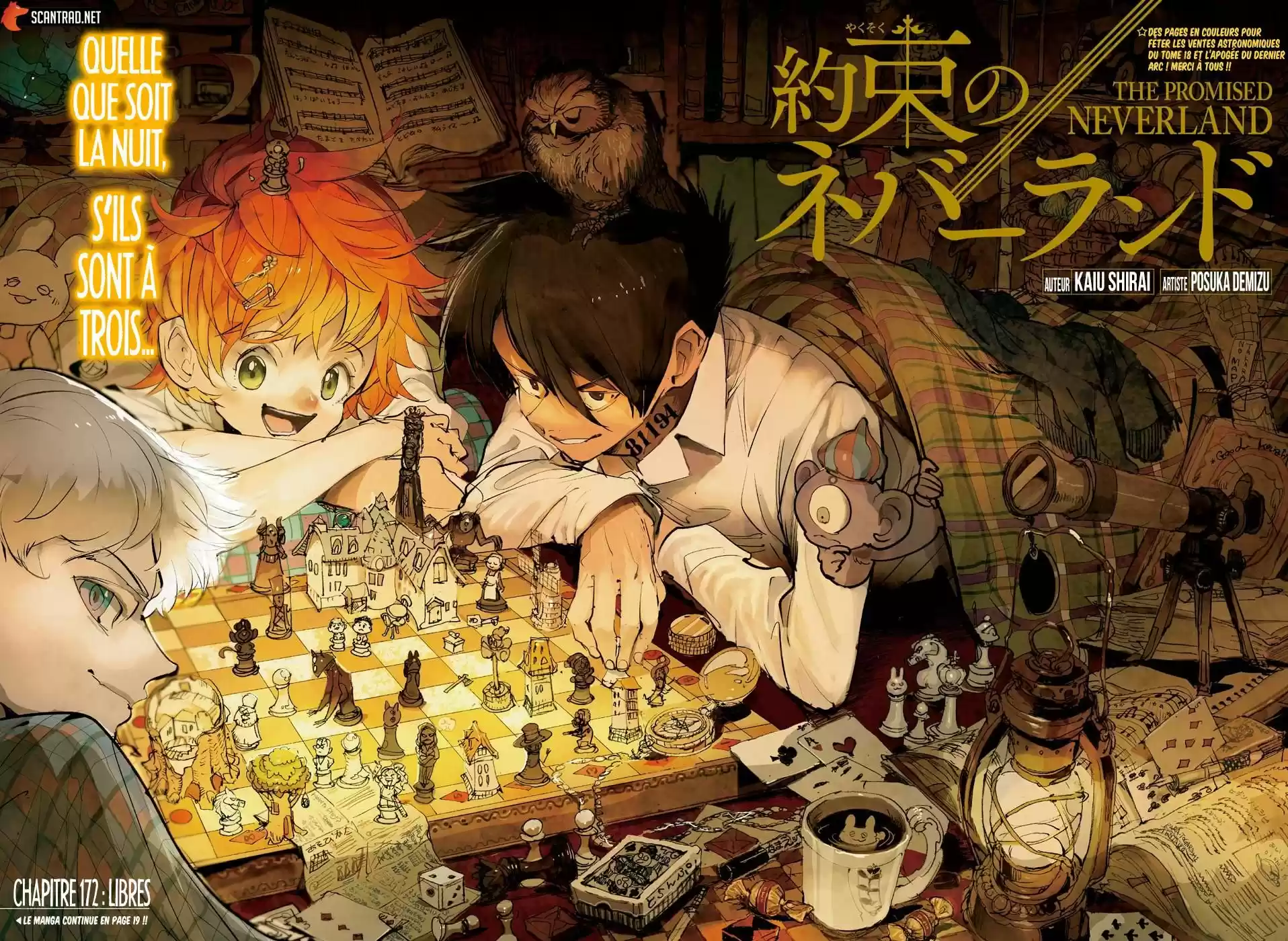 Read The Promised Neverland FR Manga Online