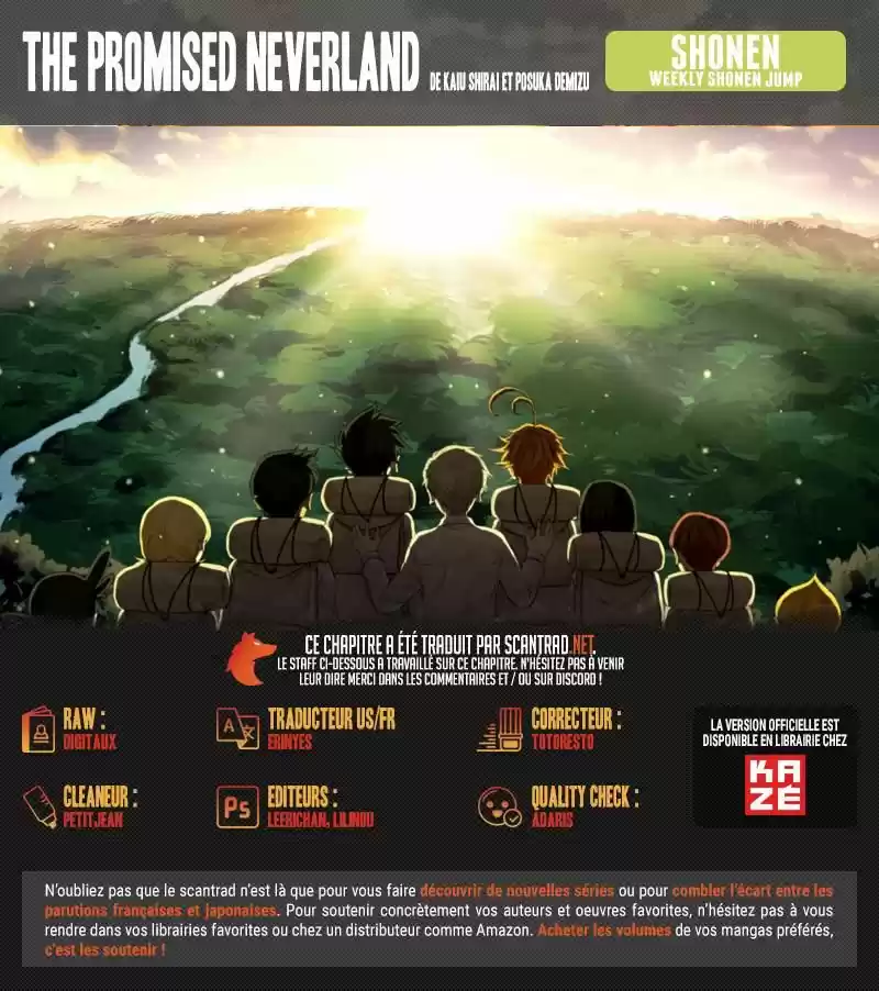 Read The Promised Neverland FR Manga Online