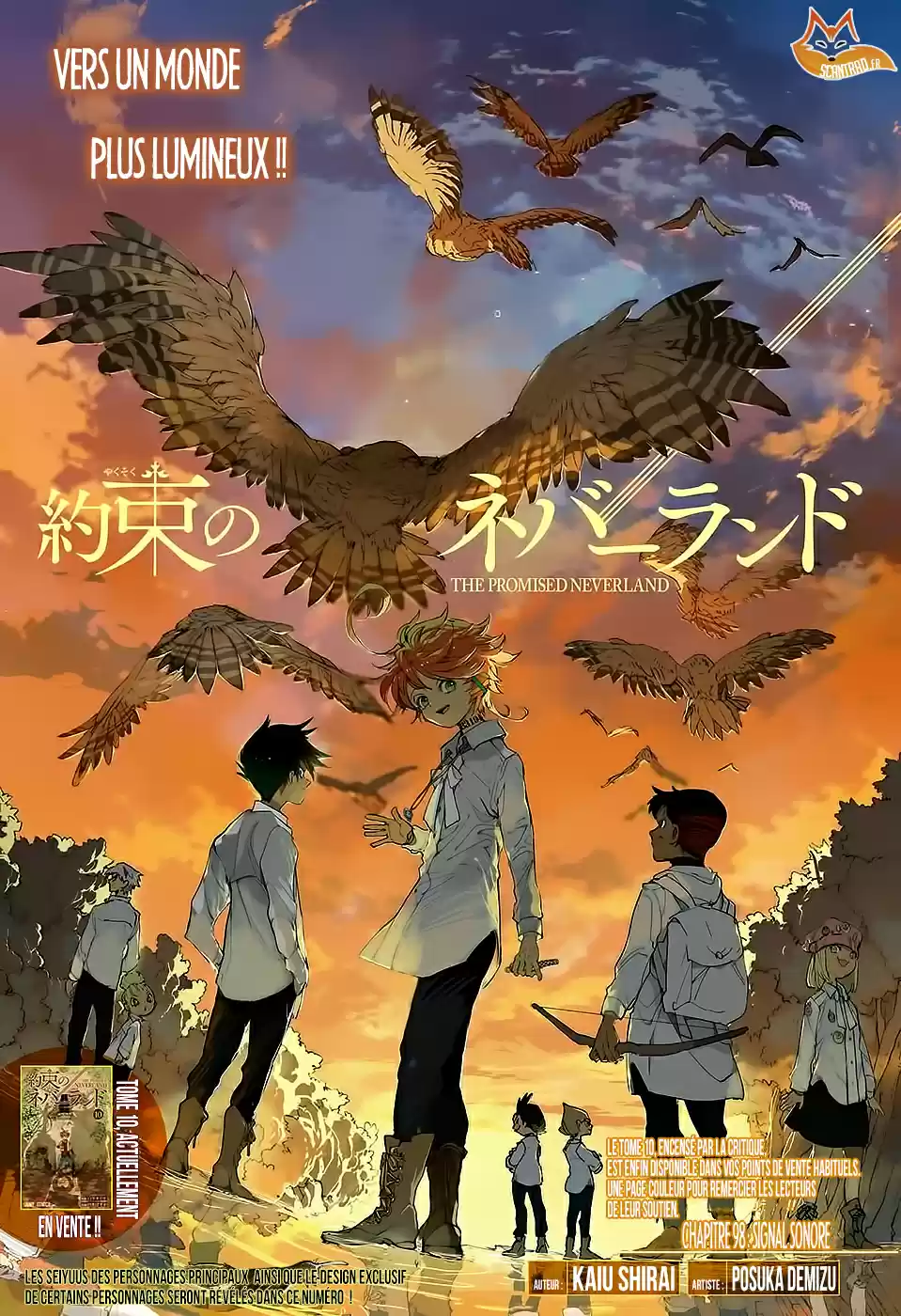 Read The Promised Neverland FR Manga Online