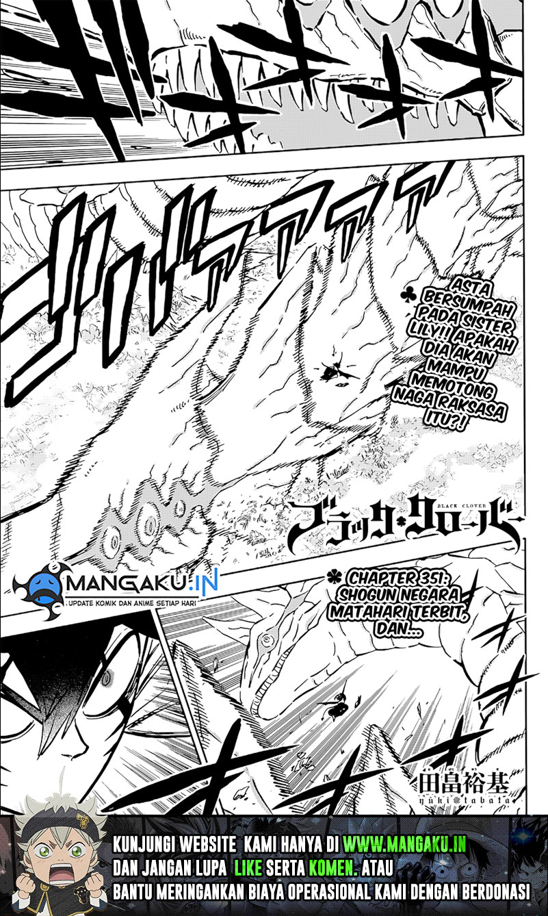 Read Black Clover Bahasa Indonesia (ID) Manga Online