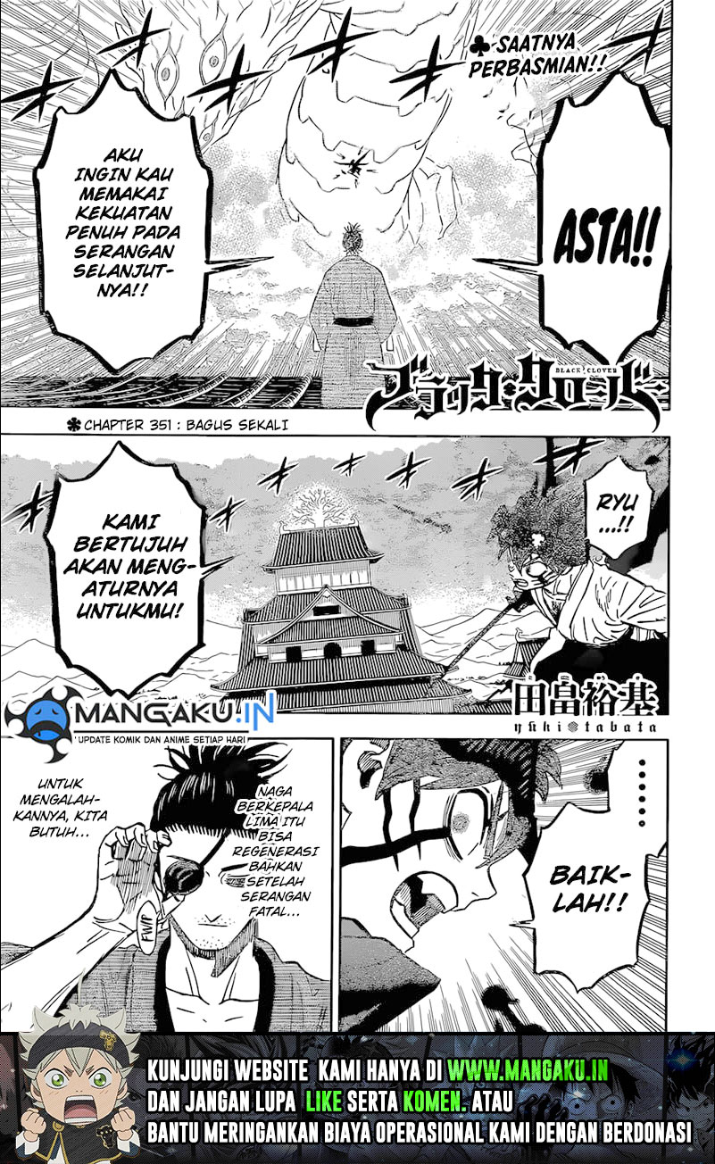Read Black Clover Bahasa Indonesia (ID) Manga Online
