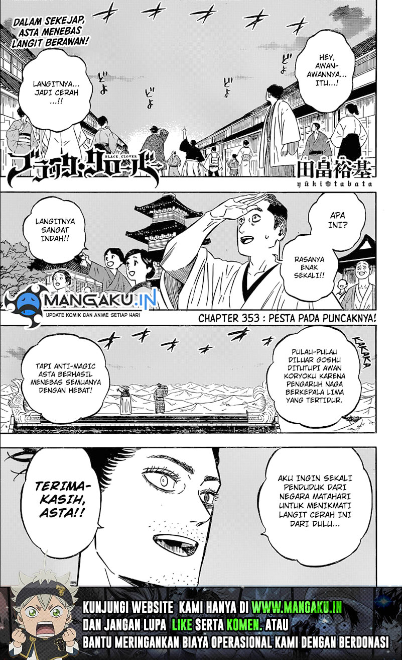 Read Black Clover Bahasa Indonesia (ID) Manga Online
