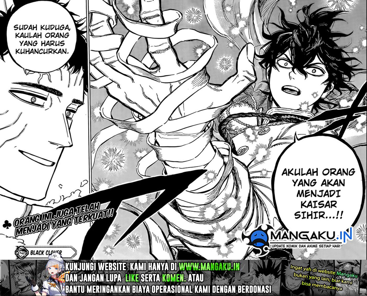 Read Black Clover Bahasa Indonesia (ID) Manga Online