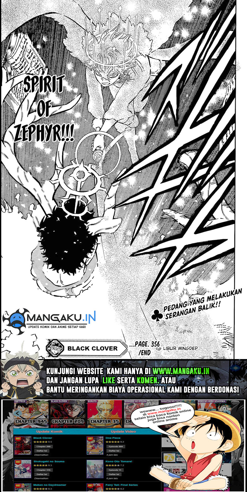 Read Black Clover Bahasa Indonesia (ID) Manga Online