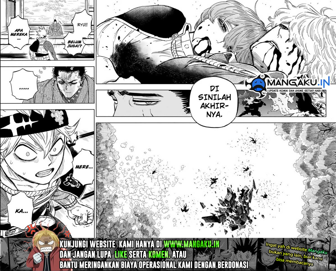 Read Black Clover Bahasa Indonesia (ID) Manga Online