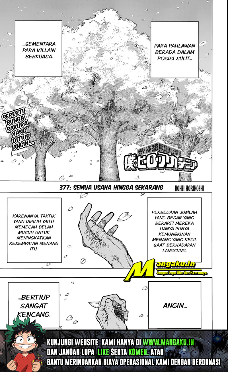 Read Boku no Hero Academia Bahasa Indonesia (ID) Manga Online