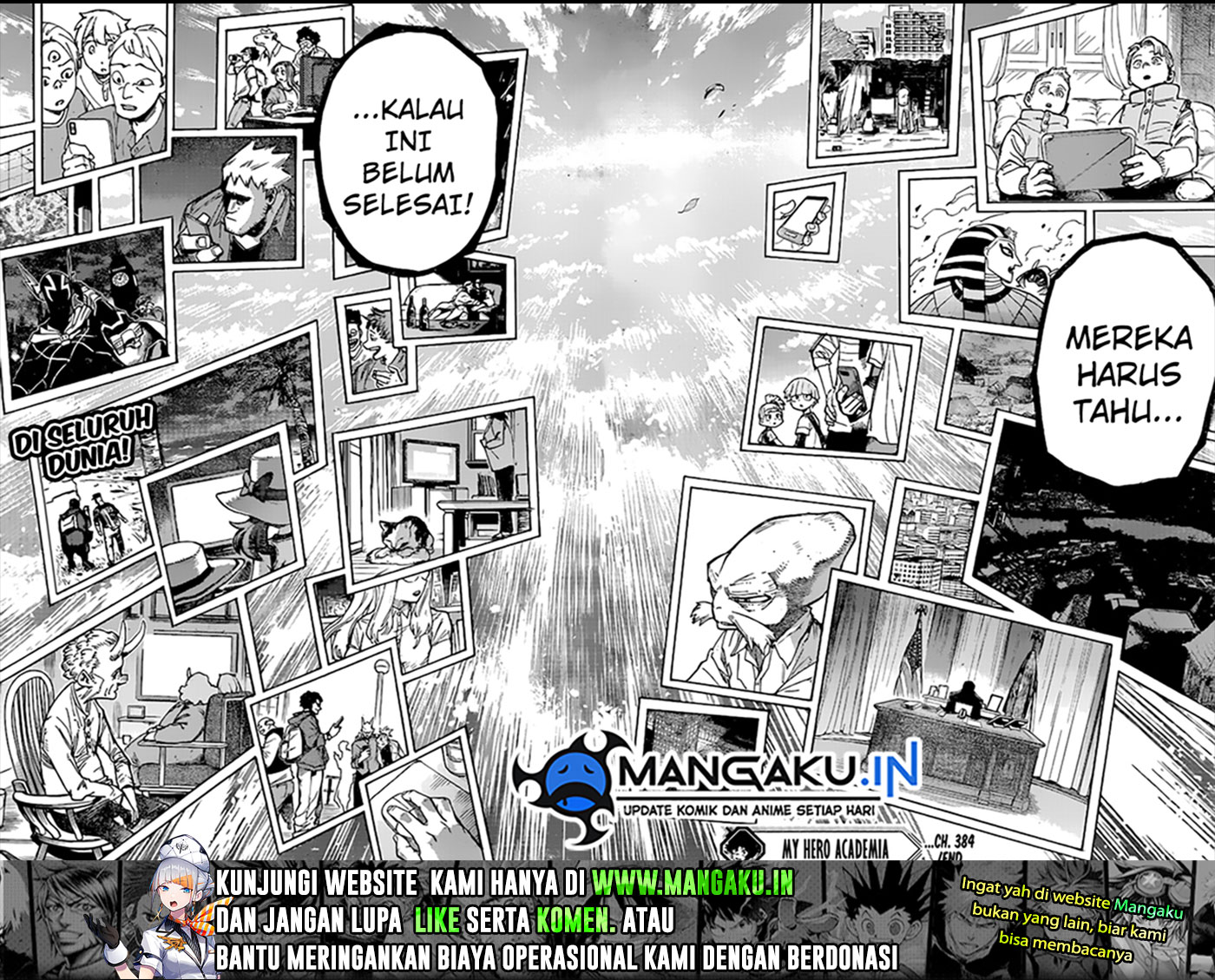 Read Boku no Hero Academia Bahasa Indonesia (ID) Manga Online