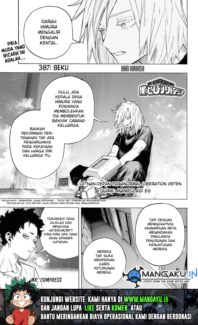Read Boku no Hero Academia Bahasa Indonesia (ID) Manga Online