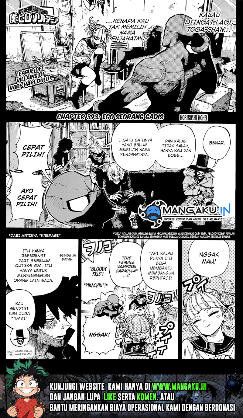 Read Boku no Hero Academia Bahasa Indonesia (ID) Manga Online