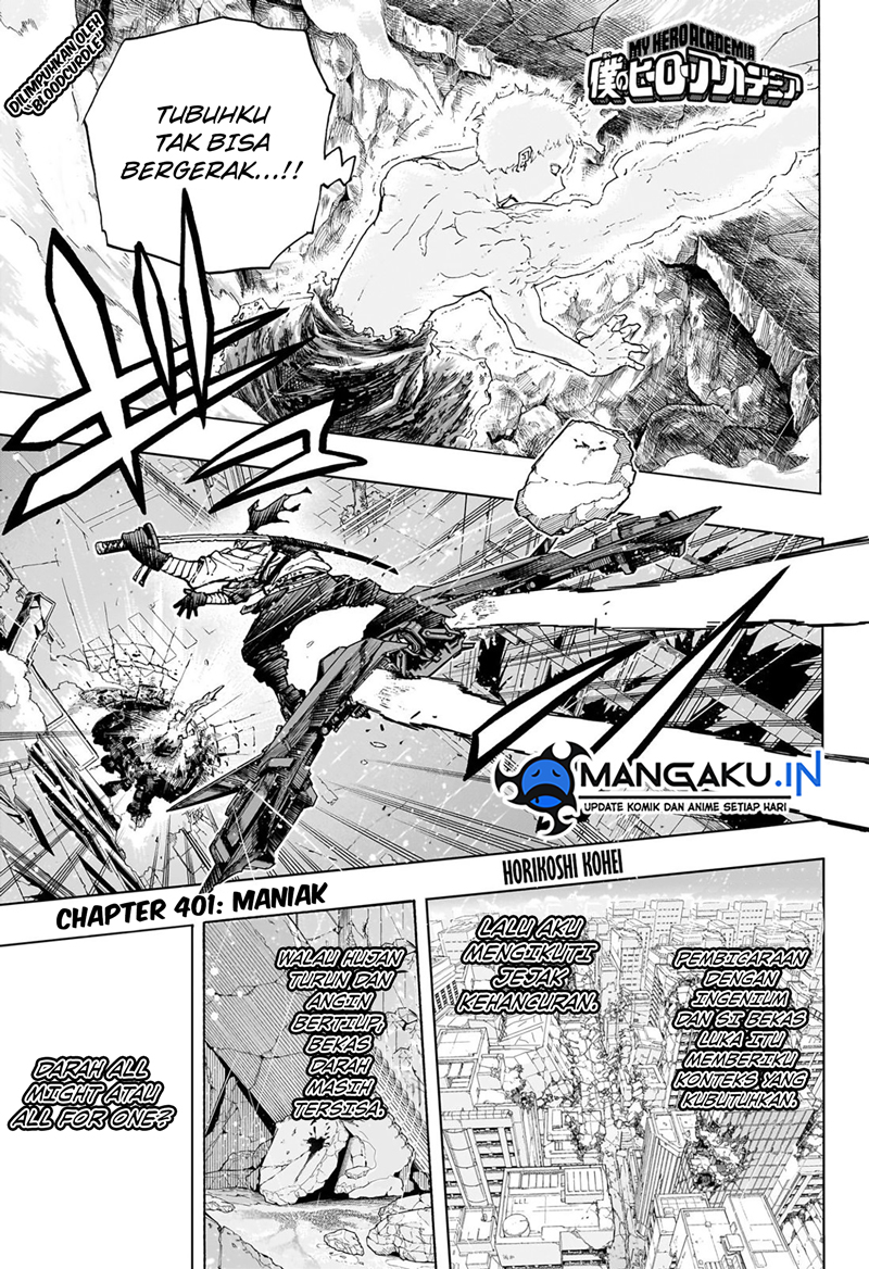 Read Boku no Hero Academia Bahasa Indonesia (ID) Manga Online