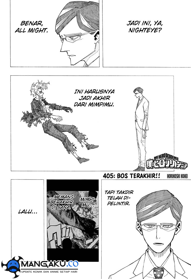 Read Boku no Hero Academia Bahasa Indonesia (ID) Manga Online