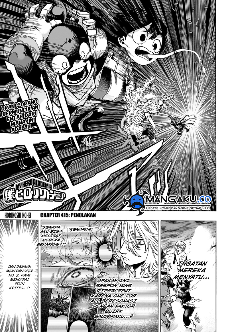 Read Boku no Hero Academia Bahasa Indonesia (ID) Manga Online