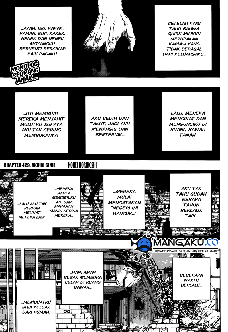 Read Boku no Hero Academia Bahasa Indonesia (ID) Manga Online