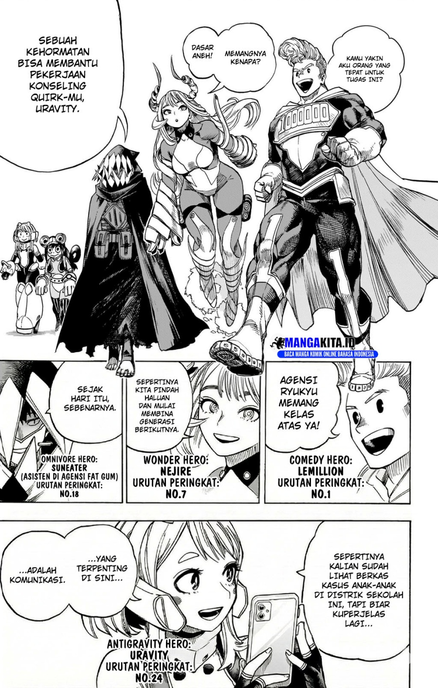 Read Boku no Hero Academia Bahasa Indonesia (ID) Manga Online