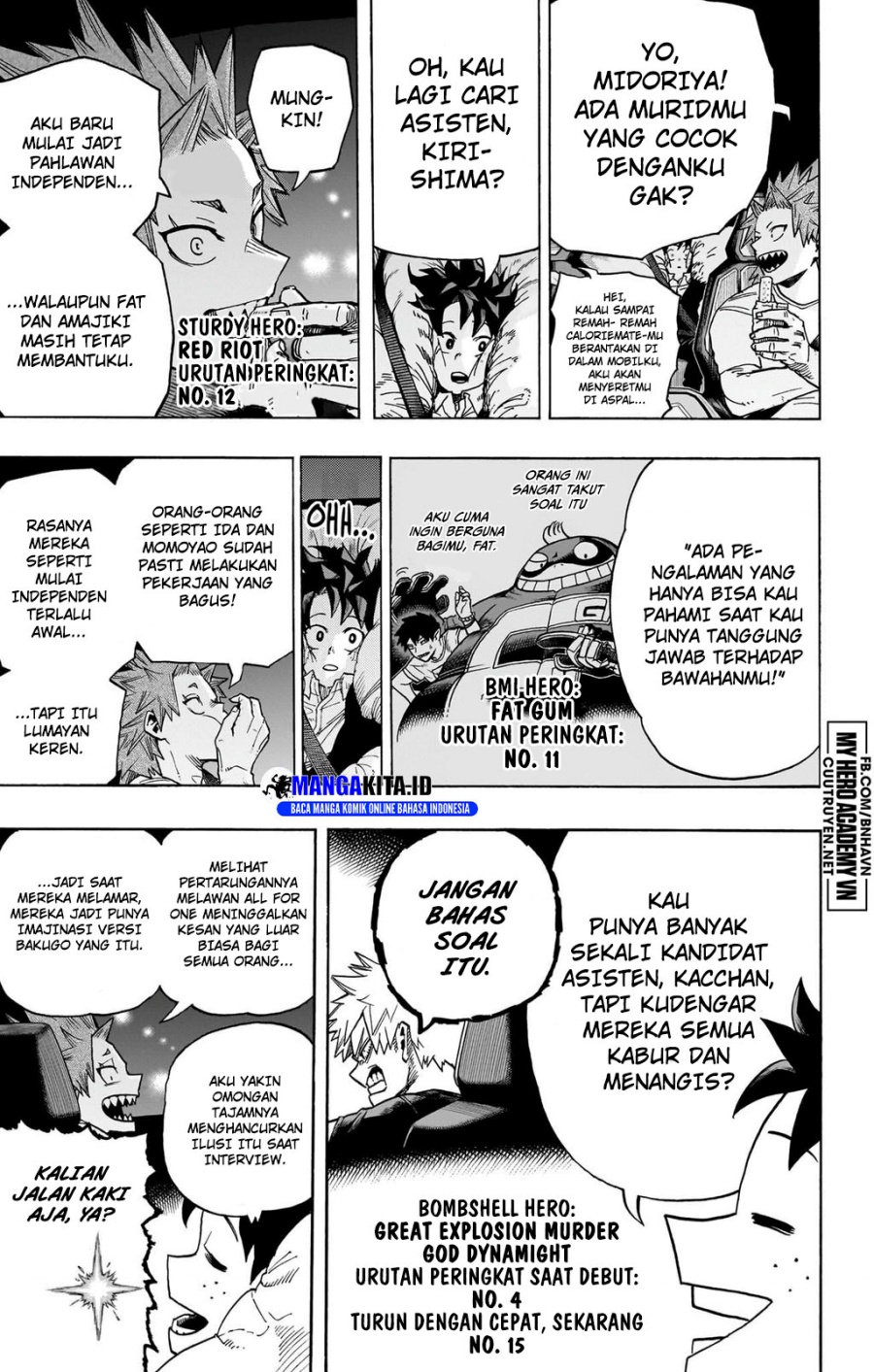 Read Boku no Hero Academia Bahasa Indonesia (ID) Manga Online