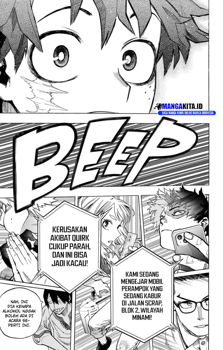 Read Boku no Hero Academia Bahasa Indonesia (ID) Manga Online