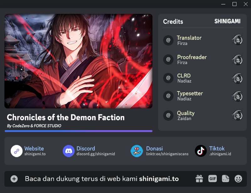 Read Chronicles Of The Demon Faction (ID) Manga Online