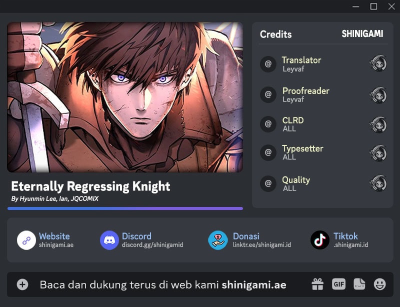 Read Eternally Regressing Knight (ID) Manga Online