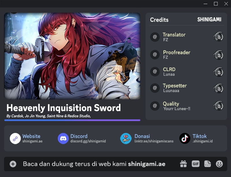 Read Heavenly Inquisition Sword (ID) Manga Online