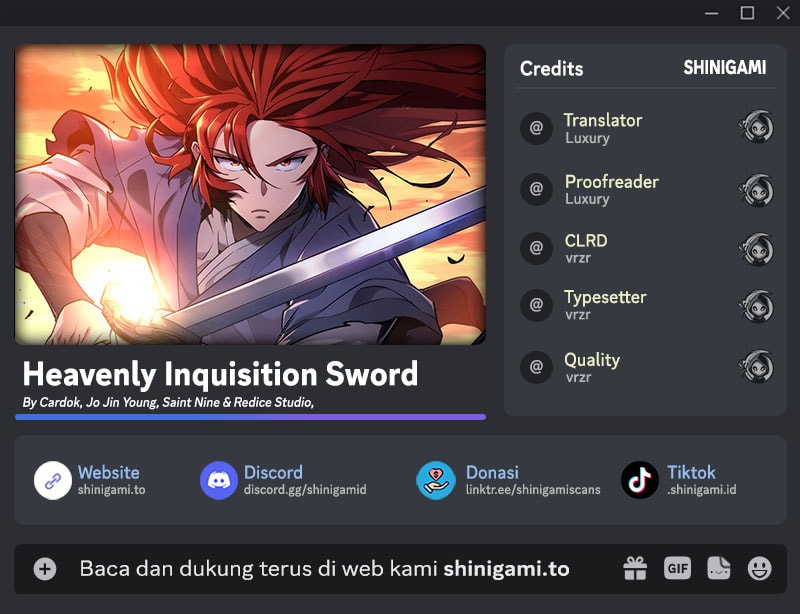 Read Heavenly Inquisition Sword (ID) Manga Online
