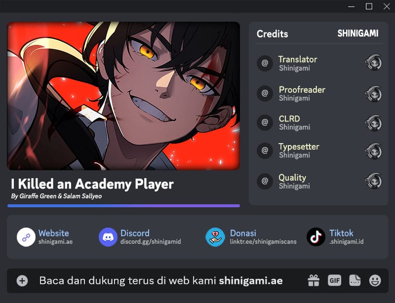 Read I Killed An Academy Player (ID) Manga Online