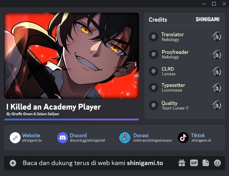 Read I Killed An Academy Player (ID) Manga Online