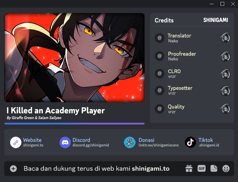 Read I Killed An Academy Player (ID) Manga Online